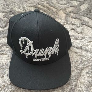black dunk contest hat